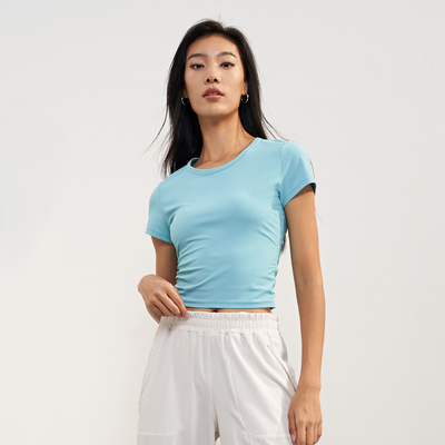 Breathable Dri-Fit Yoga T-Shirt