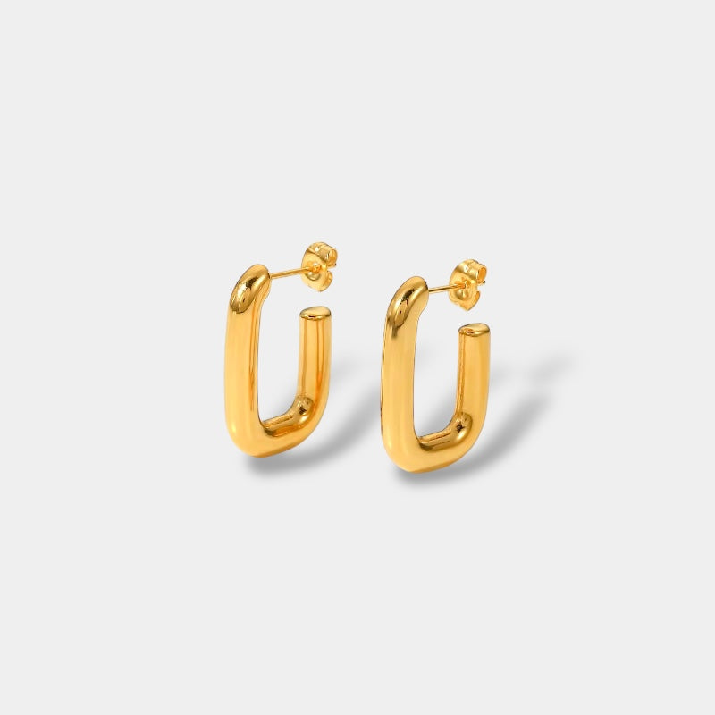 Curve Stud Earrings ANJE REBEL
