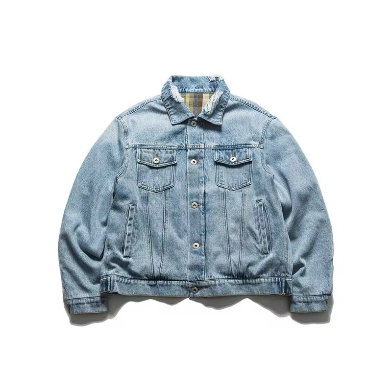 Raw Denim Jacket ANJE REBEL