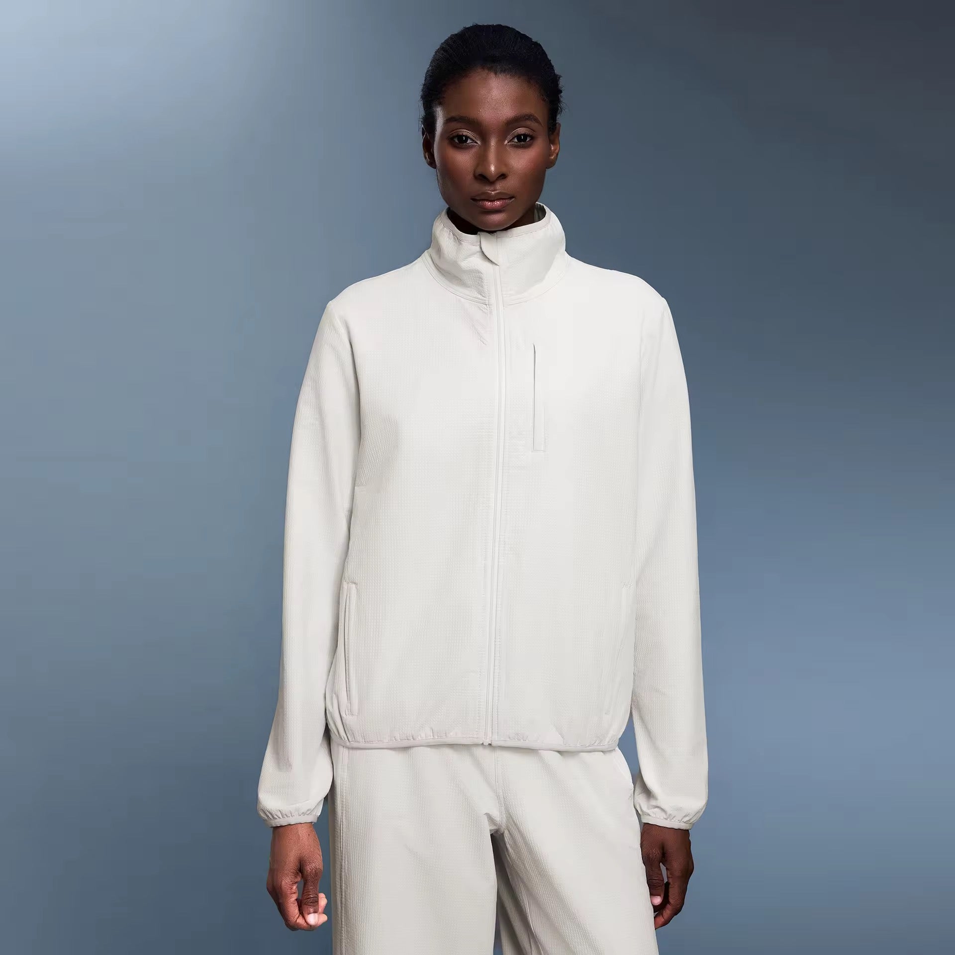 High-Collared Windproof Jacket ANJE REBEL
