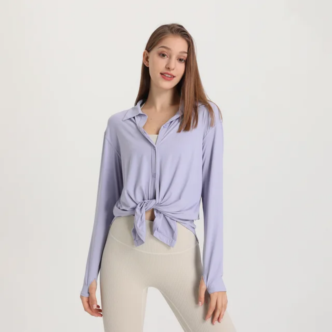 Buttoned Long Sleeves Shirt ANJE REBEL