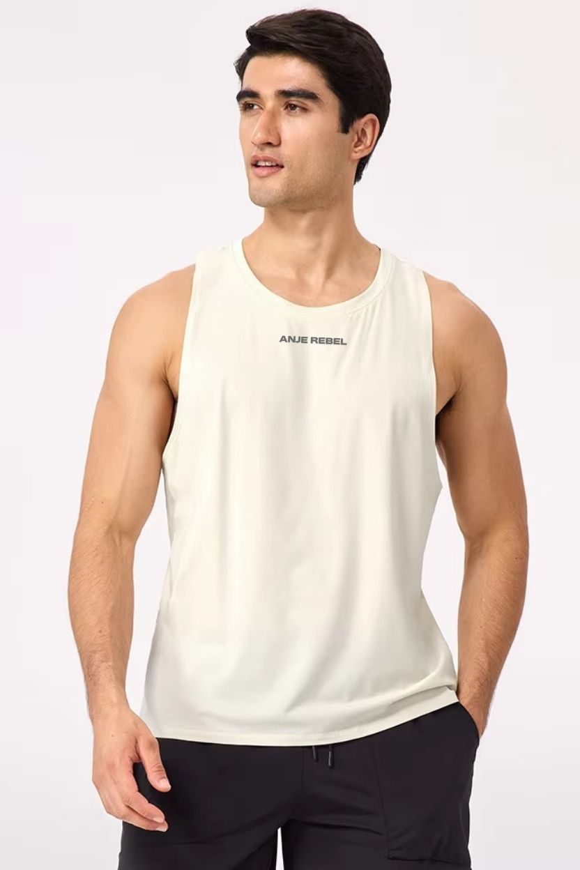 Relaxed Fit Gym Workout Tank Top ANJE REBEL