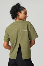 Relaxed Fit Split Design Shirt ANJE REBEL