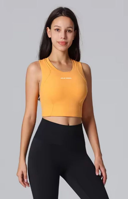 Functional CrossFit Cropped Tank Top ANJE REBEL