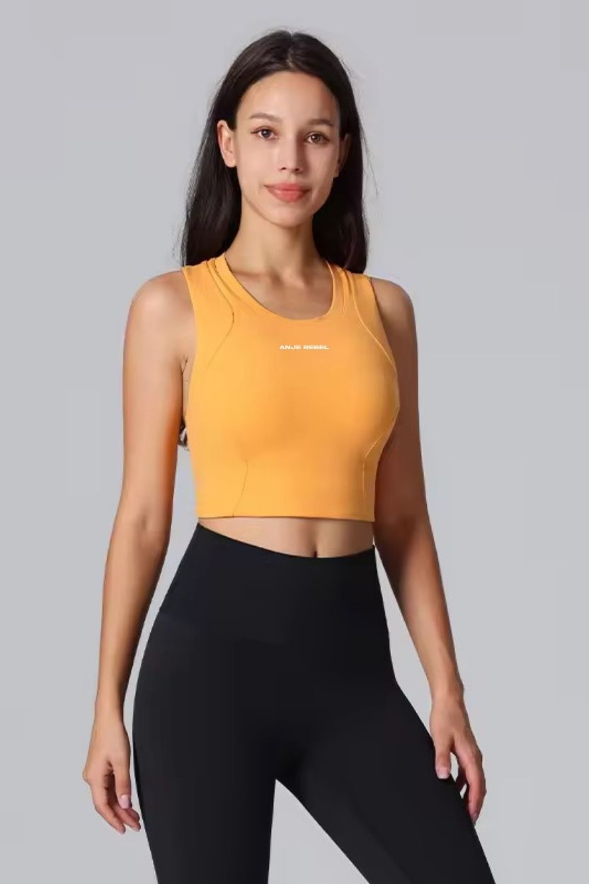 Functional CrossFit Cropped Tank Top ANJE REBEL