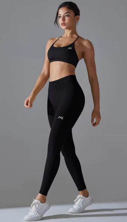 Competition Supportive Sports Bra Leggings Set ANJE REBEL
