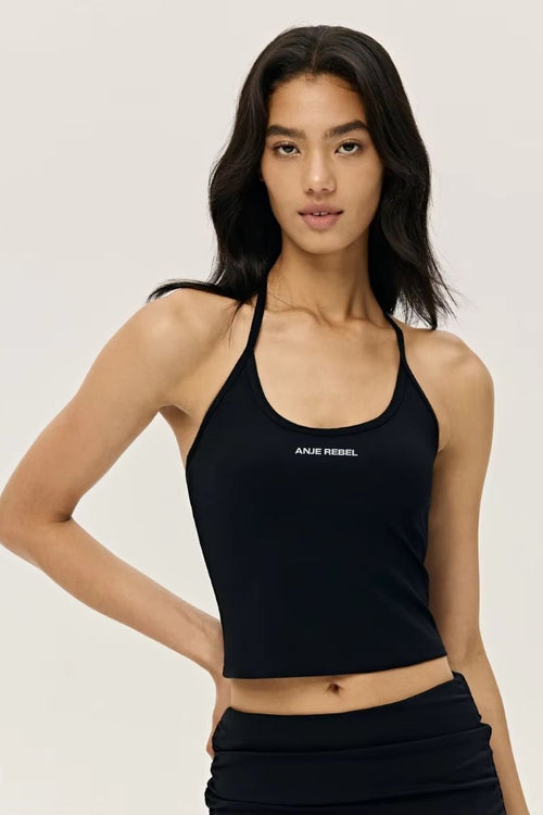 Skinny Straps Halter Top ANJE REBEL