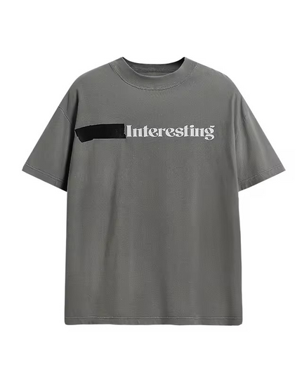 “Interesting” Expressionism T-Shirt ANJE REBEL