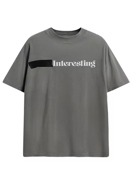 “Interesting” Expressionism T-Shirt ANJE REBEL
