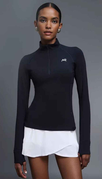 Swift Dri-Fit Running Zip-Up Long Sleeves Shirt