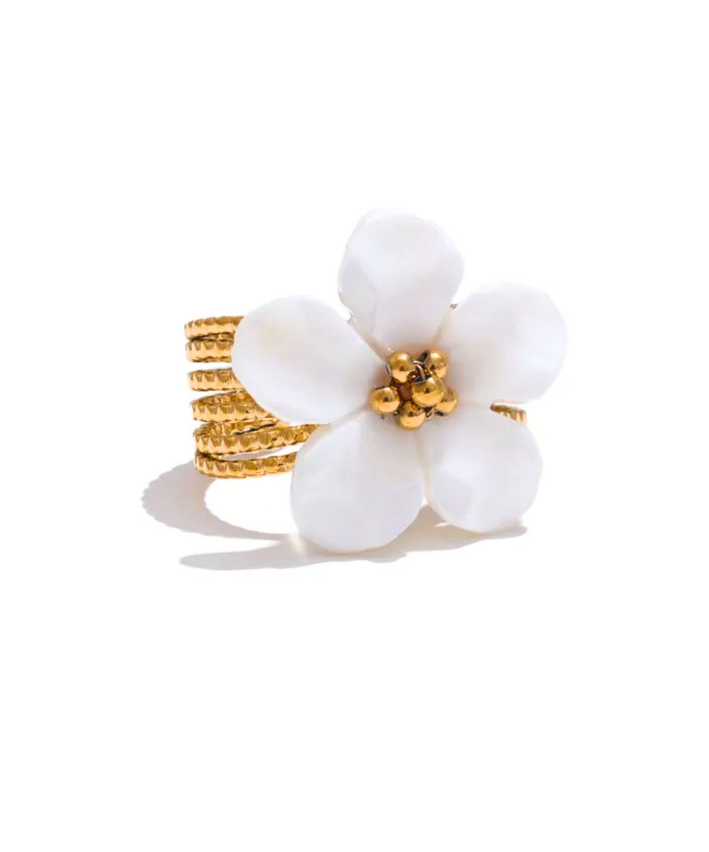 Porcelain Fleur Ring ANJE REBEL