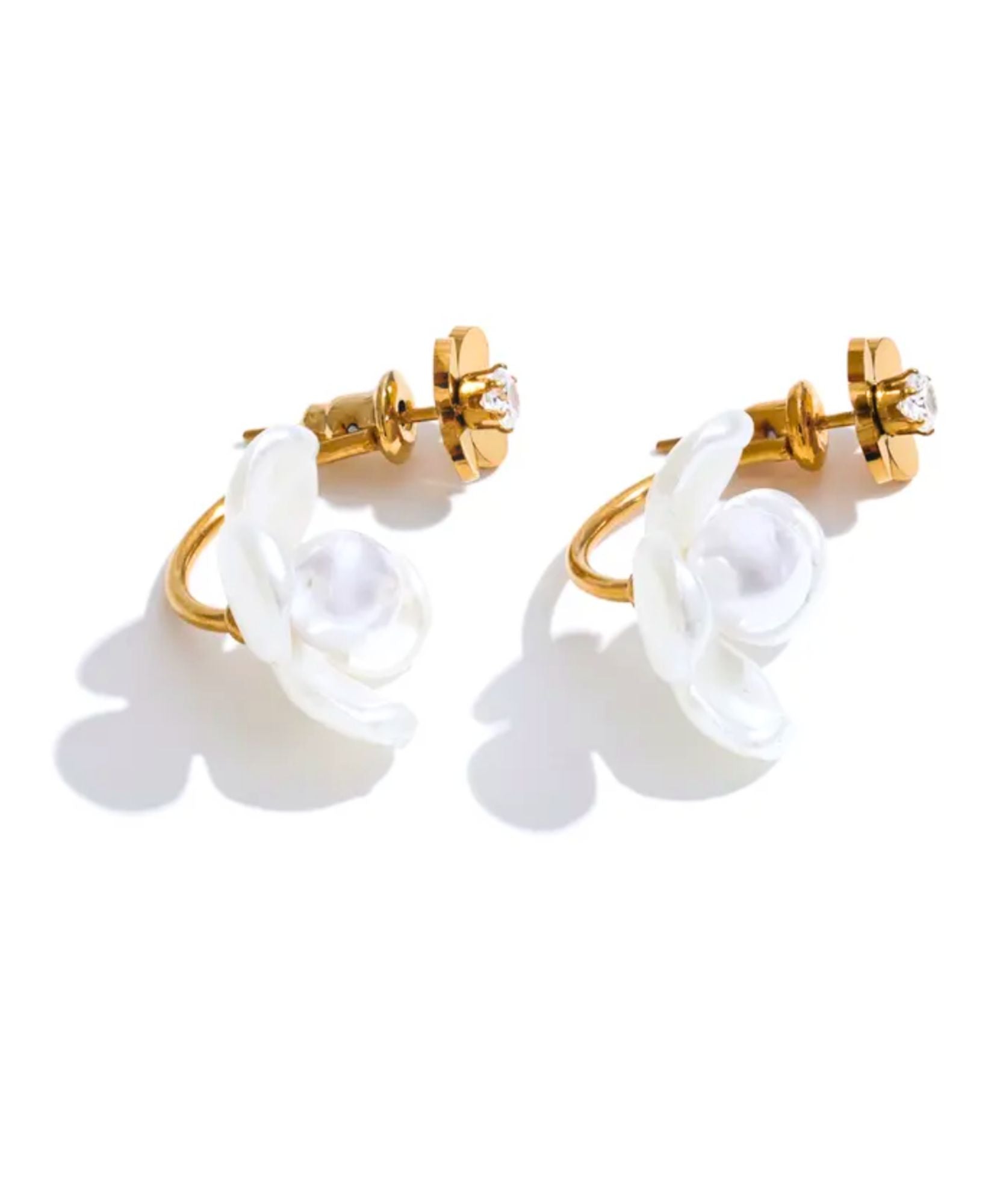 ANJE REBEL Demure Fleur Earrings ANJE REBEL