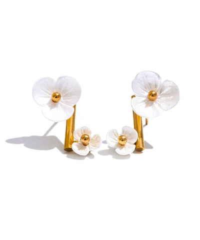 ANJE REBEL fleur et branche EARRINGS ANJE REBEL