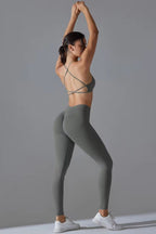 Competition Supportive Sports Bra Leggings Set ANJE REBEL