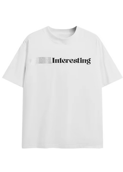 “Interesting” Expressionism T-Shirt ANJE REBEL