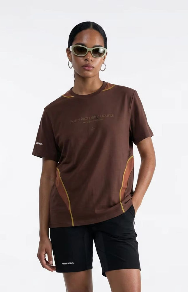 Running Sweat-Wicking Active Shirt ANJE REBEL