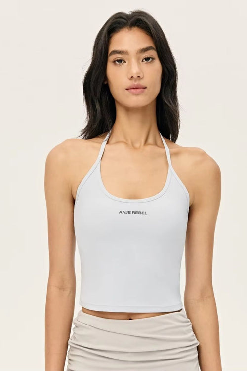 Skinny Straps Halter Top ANJE REBEL