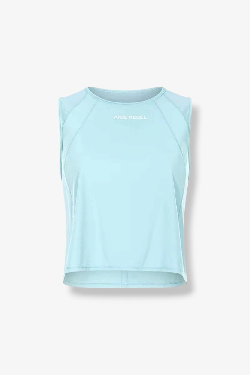 Ultra Lightweight Cropped Tank Top ANJE REBEL