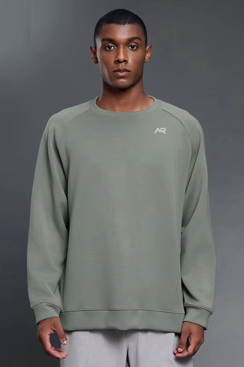 Pullover Round Neck Long Sleeves Shirt ANJE REBEL