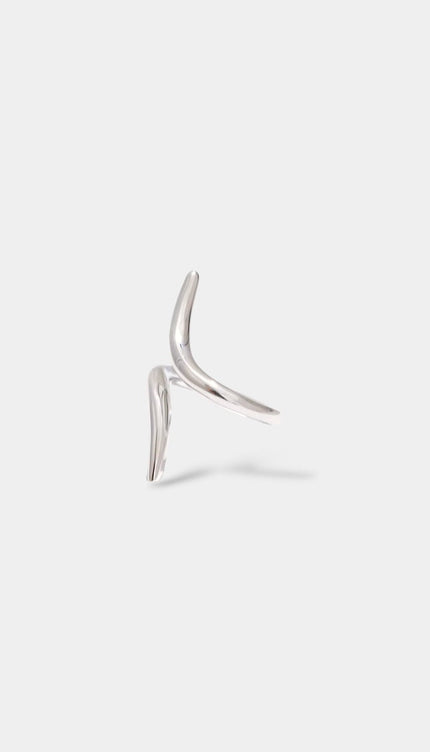 Singular Spiral Handmade Ring ANJE REBEL