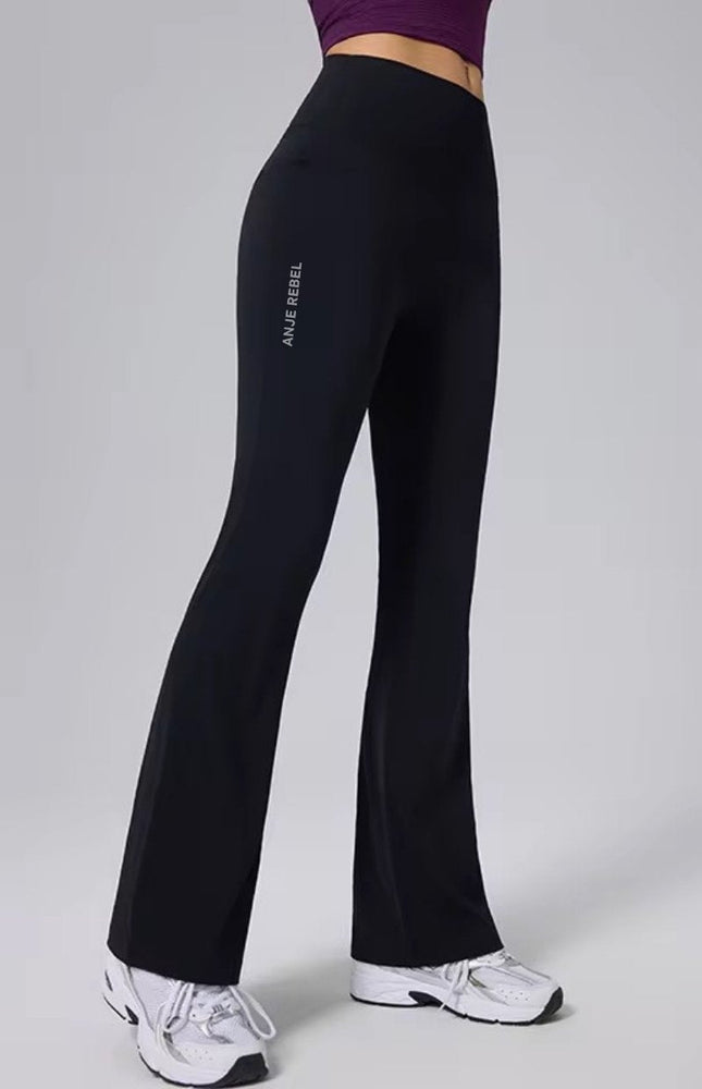 SlimFit Flared High-Waist Pants ANJE REBEL