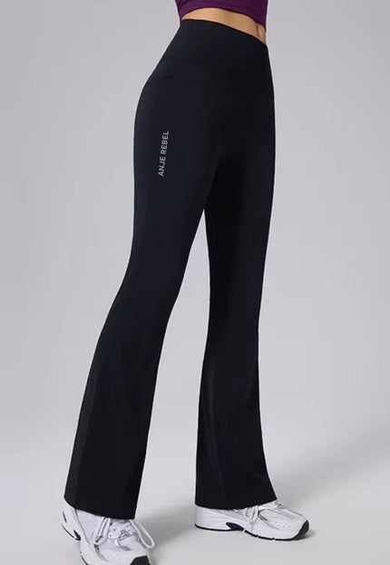 SlimFit Flared High-Waist Pants ANJE REBEL