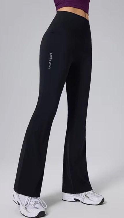 SlimFit Flared High-Waist Pants ANJE REBEL