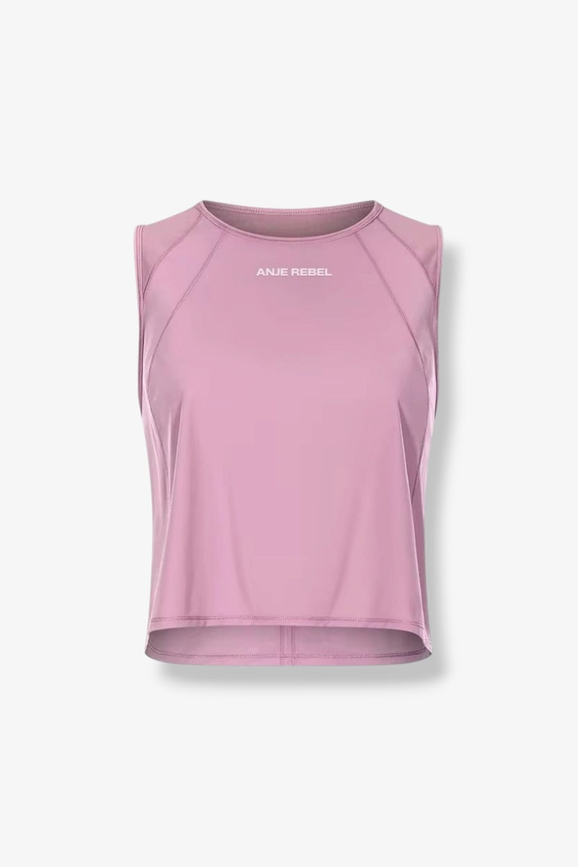 Ultra Lightweight Cropped Tank Top ANJE REBEL