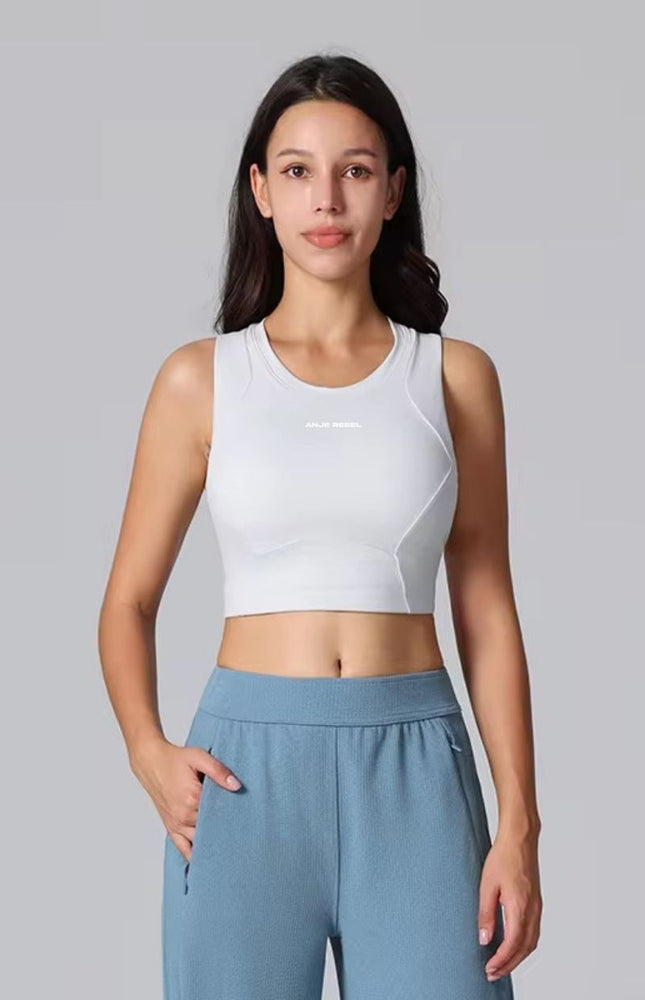 Functional CrossFit Cropped Tank Top ANJE REBEL