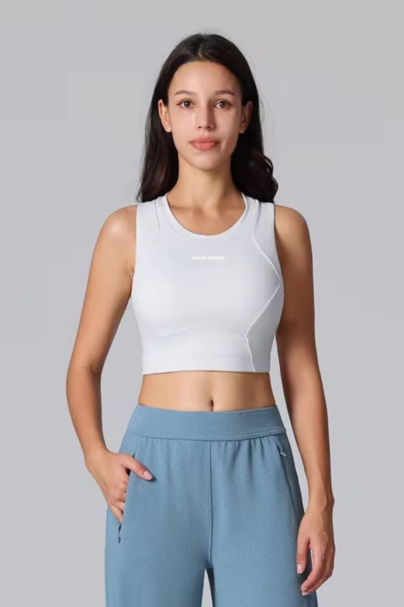 Functional CrossFit Cropped Tank Top ANJE REBEL