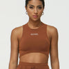 Women's Halterneck Cropped Tank Top