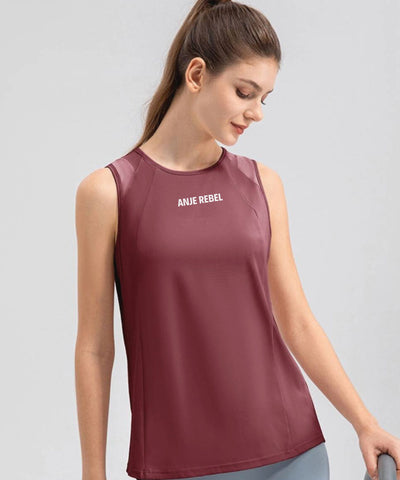 Lightweight Flow Sleeveless Tank Top - ANJE REBEL