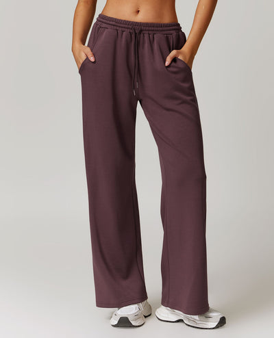 Pima Cotton Wide Legged Pants - ANJE REBEL