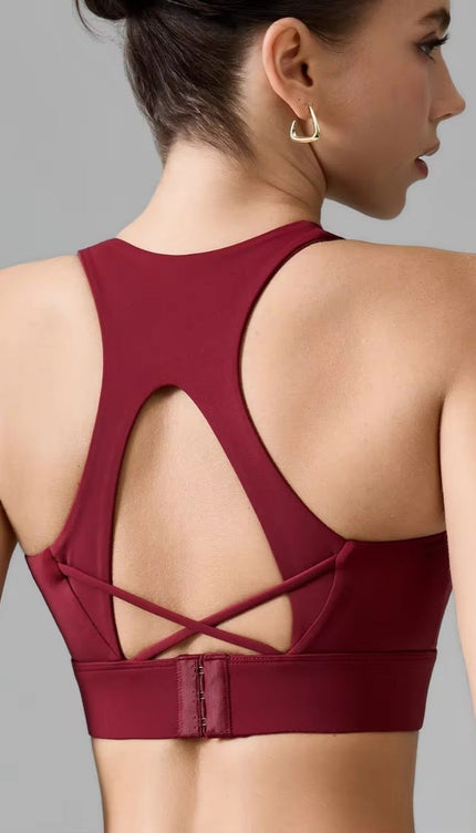 High Support Hook-Back Sports Bra ANJE REBEL