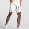 Bombardier 2-In-1 Sweatwicking Active Shorts - ANJE REBEL