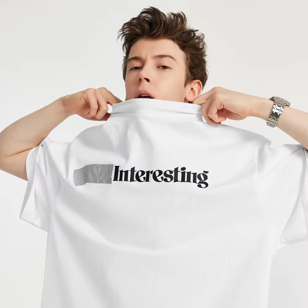 “Interesting” Expressionism T-Shirt ANJE REBEL