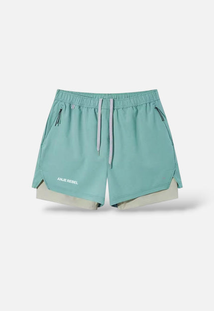 Breathable 2-in-1 Active Shorts ANJE REBEL