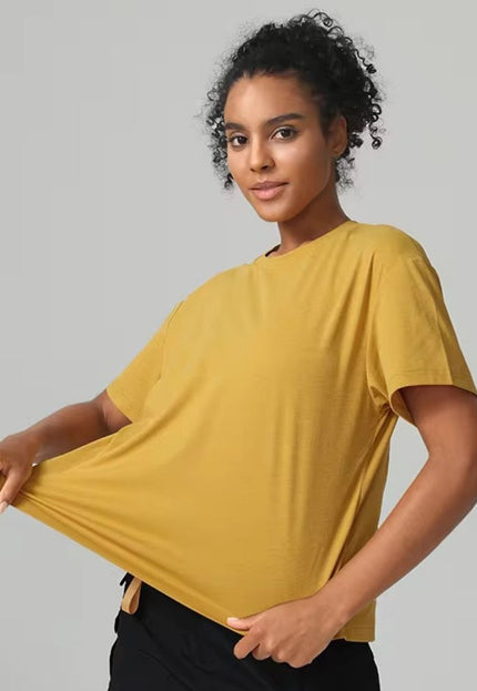 Relaxed Fit Split Design Shirt ANJE REBEL