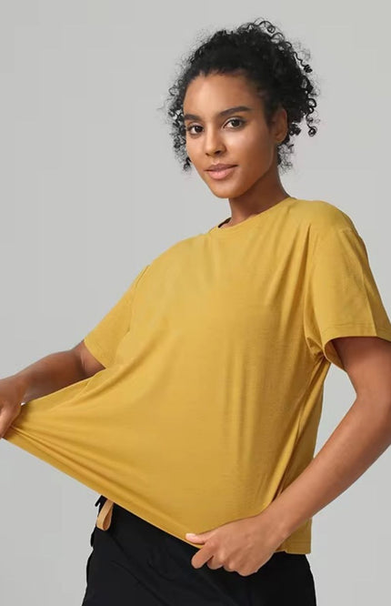 Relaxed Fit Split Design Shirt ANJE REBEL