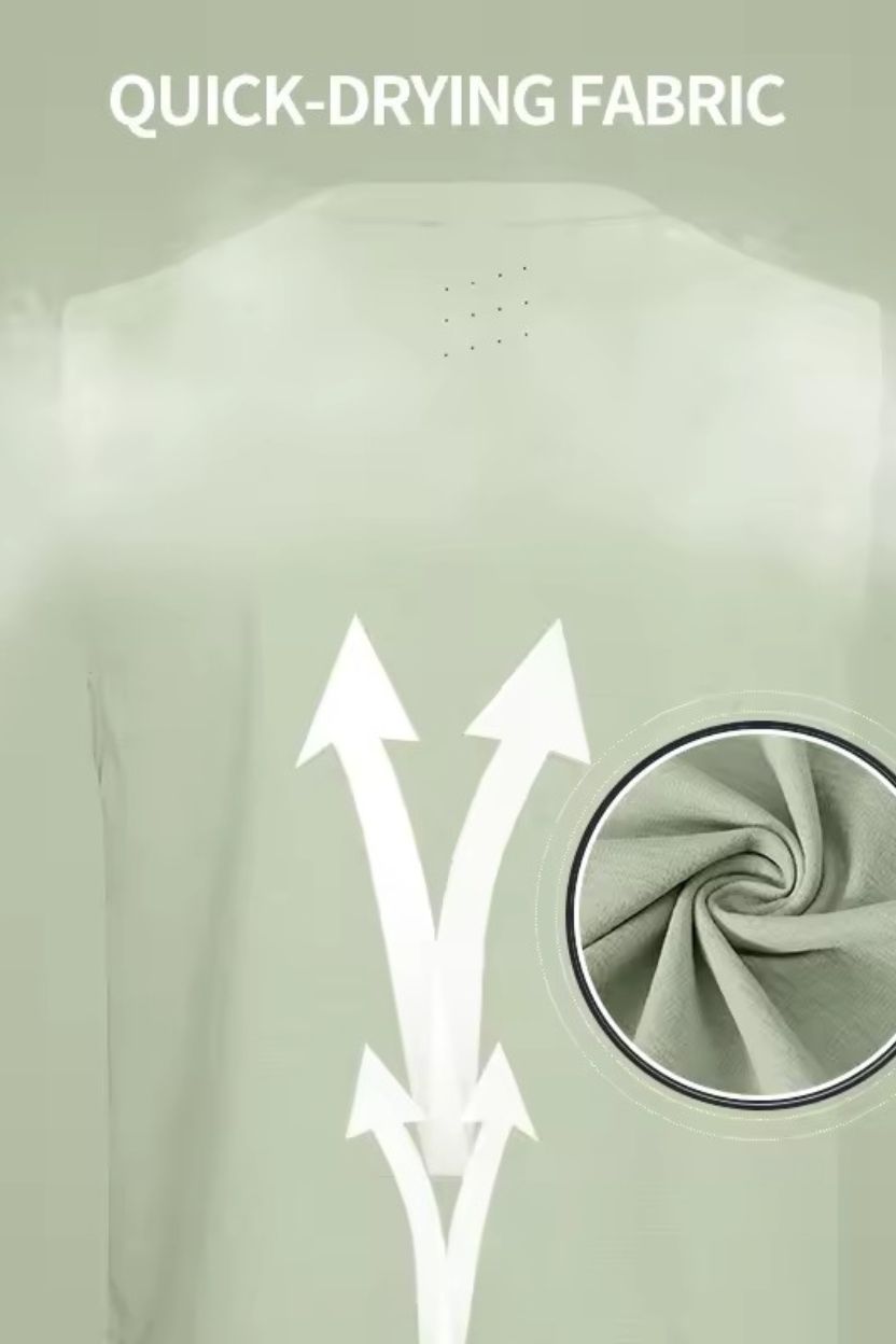 Lightweight Organic Cotton Gym Vest ANJE REBEL
