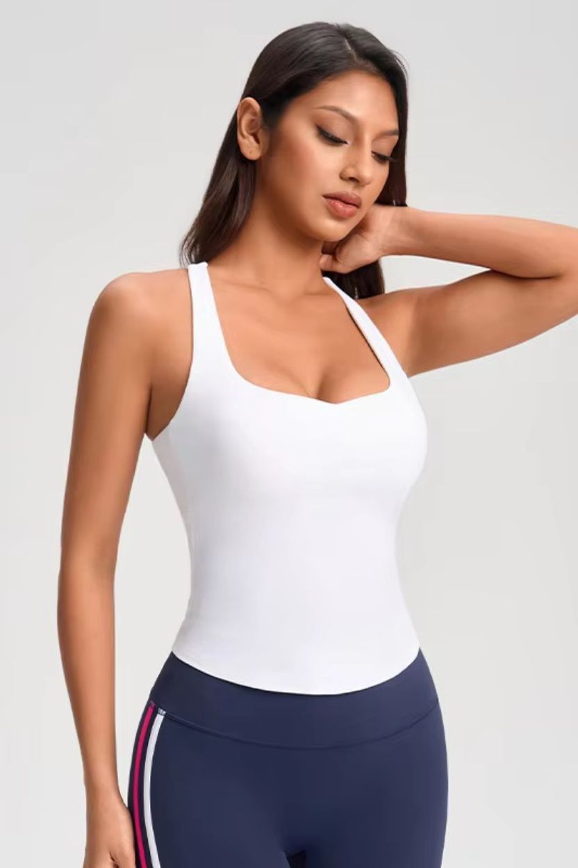 Halter-Neck Racerback Tank Top ANJE REBEL
