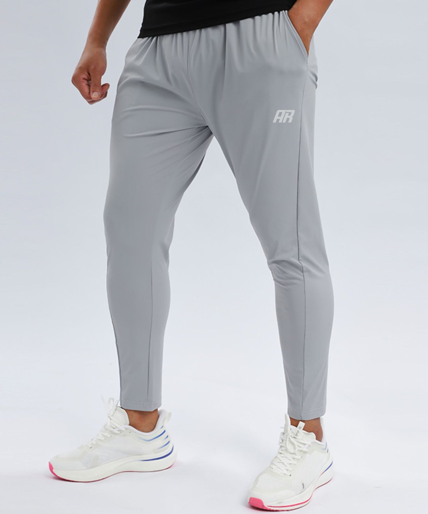 AR Slim-Fit Organic Jogger Pants - ANJE REBEL