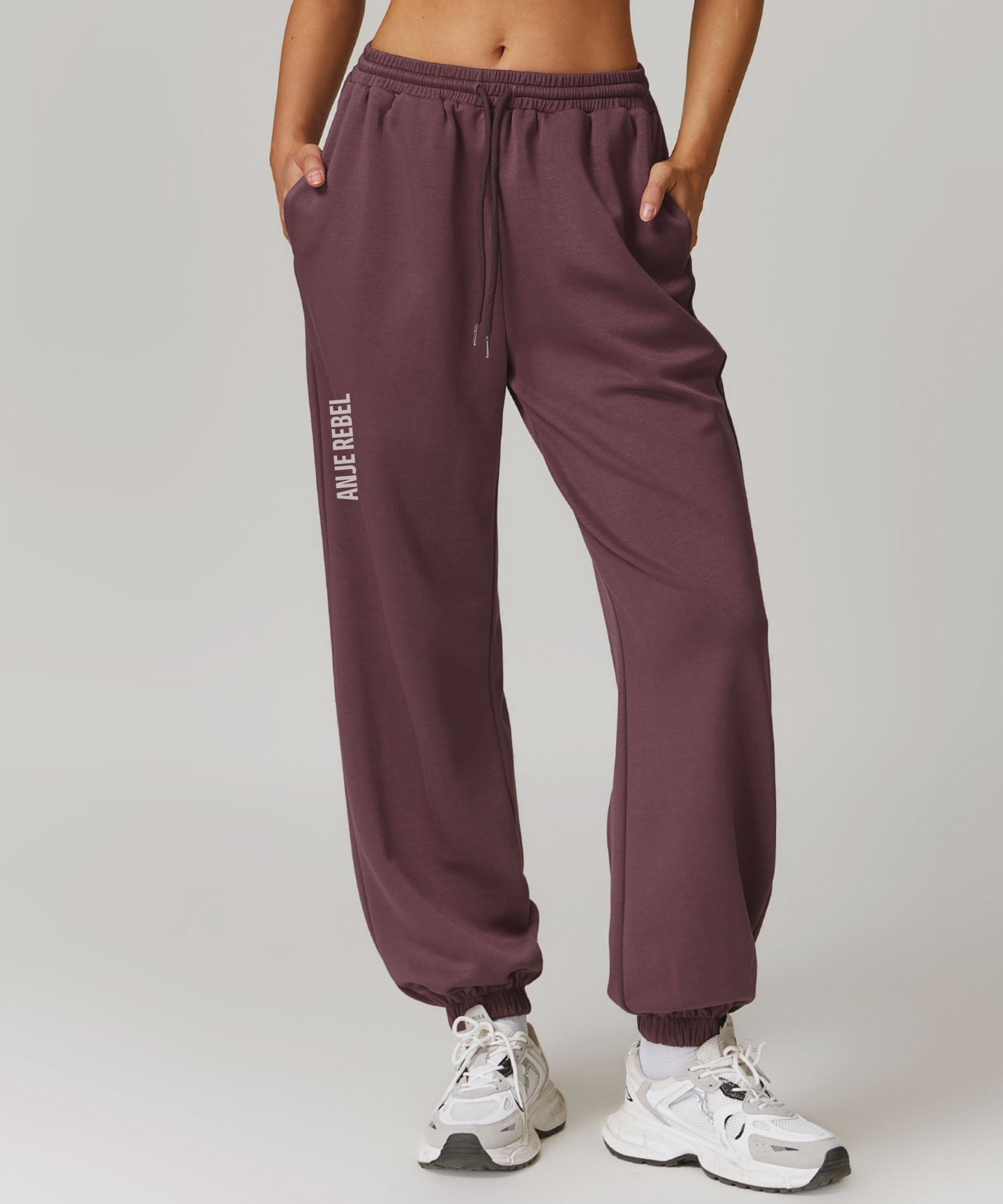 Adjustable Drawstring Jogger Pants - ANJE REBEL