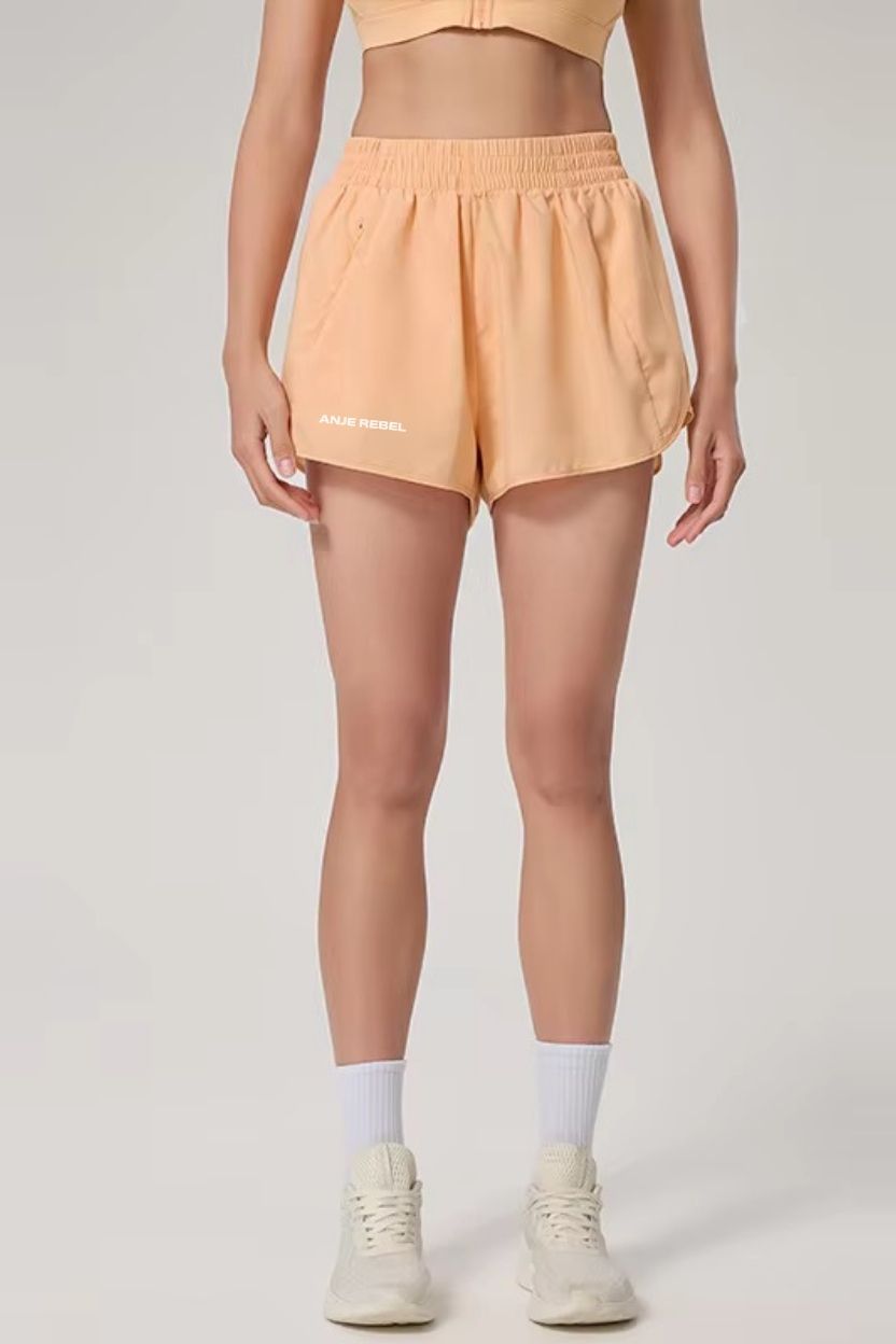 Flared Running Shorts ANJE REBEL