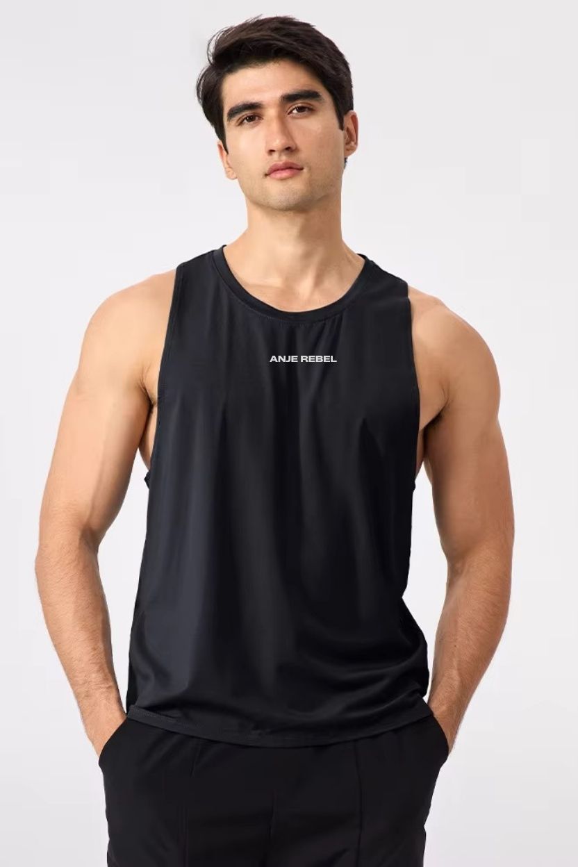 Relaxed Fit Gym Workout Tank Top ANJE REBEL