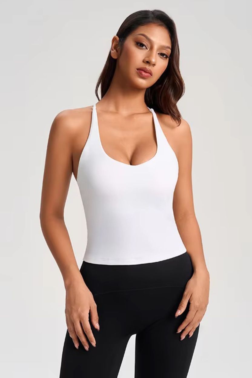 Halter-Neck Bareback Tank Top ANJE REBEL