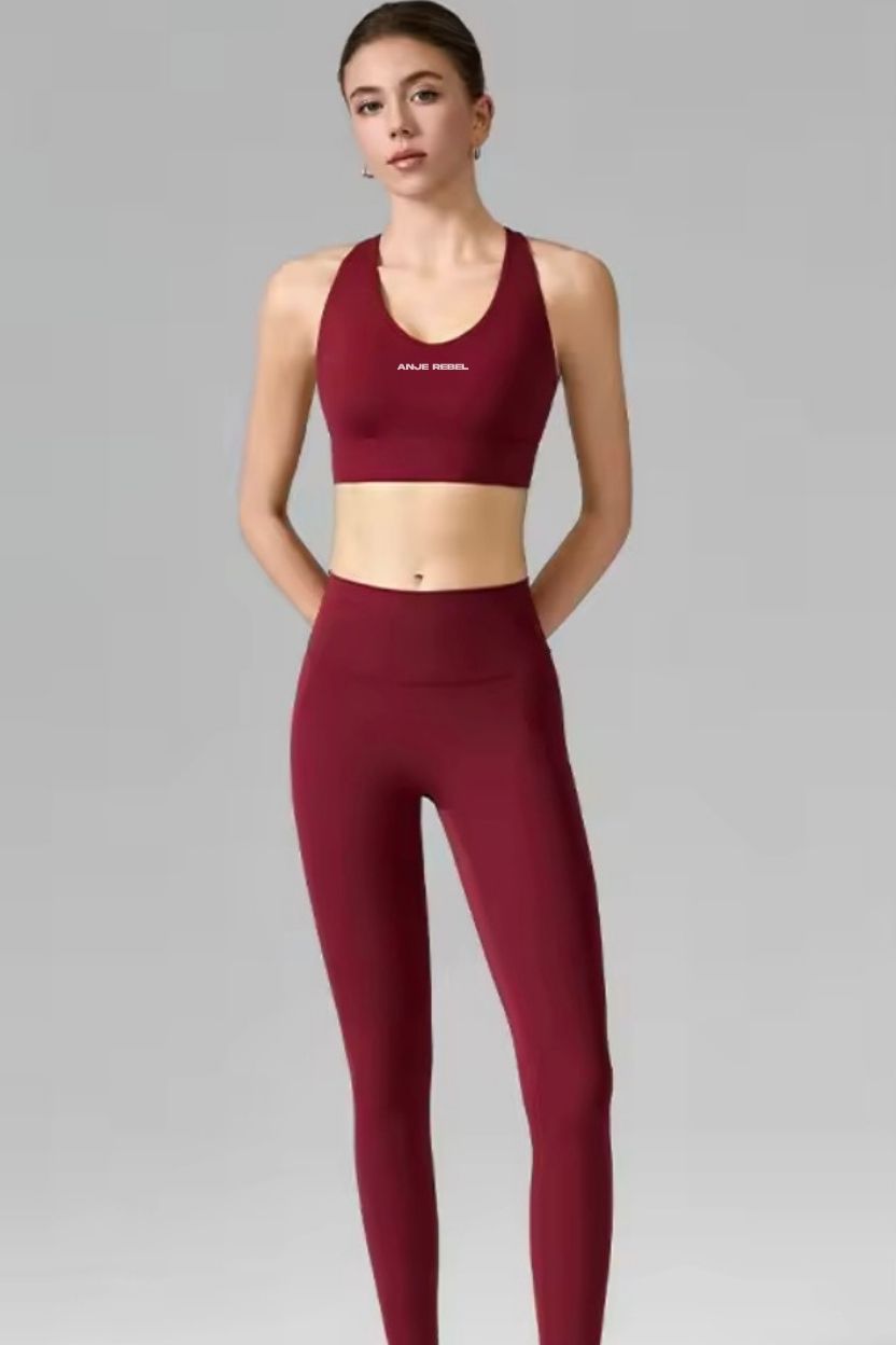 High Support Hook-Back Sports Bra ANJE REBEL