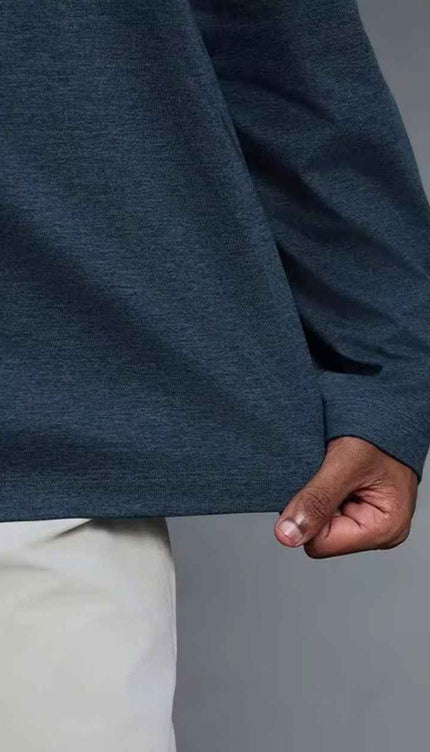Breathable Pullover Zip-Up Sweater