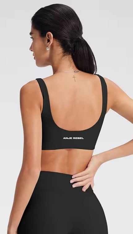 Breathable U-Back Sports Bra ANJE REBEL