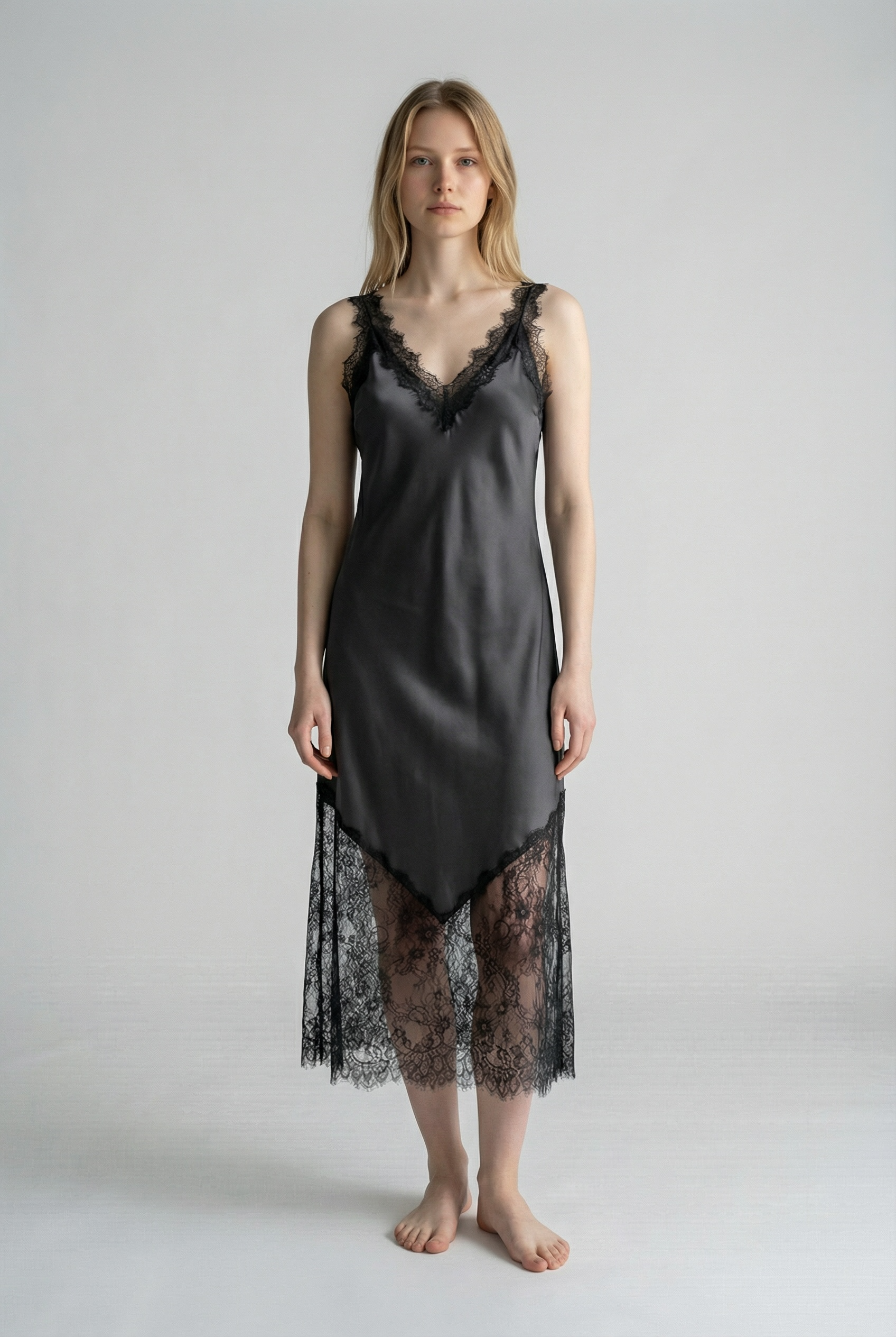 Dark Angel French Lace Dress ANJE REBEL